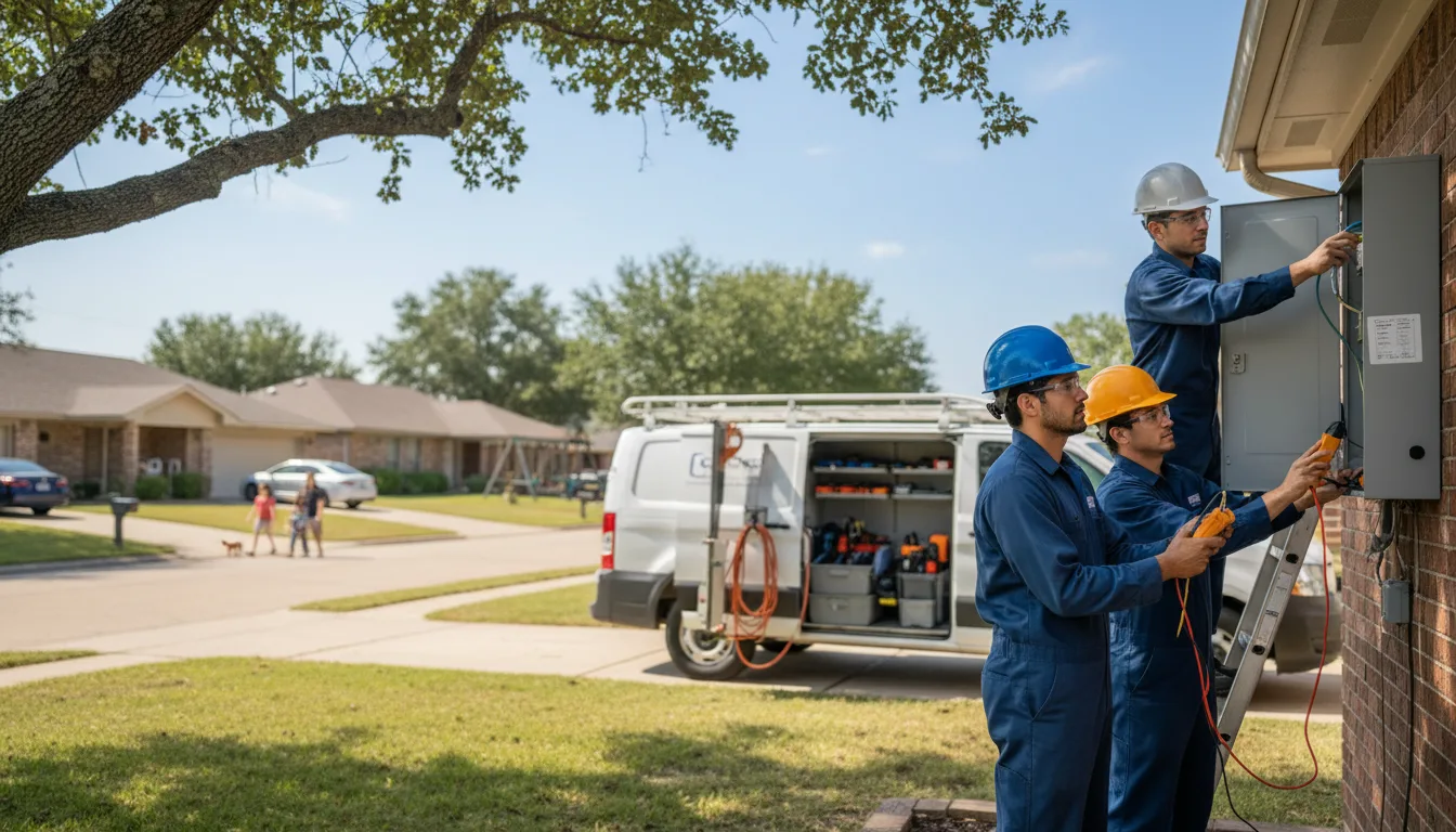 Certified electrician providing emergency electrical services in Harvey, ND